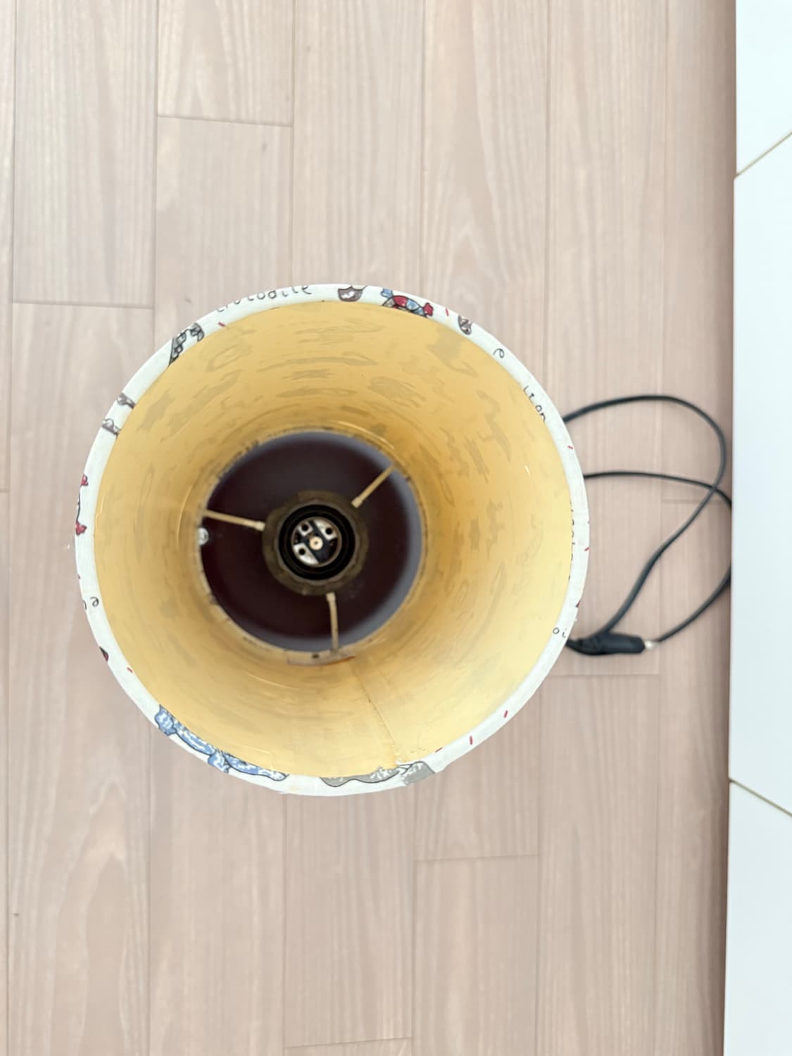 동물 패턴 빈티지 램프 상품이미지3