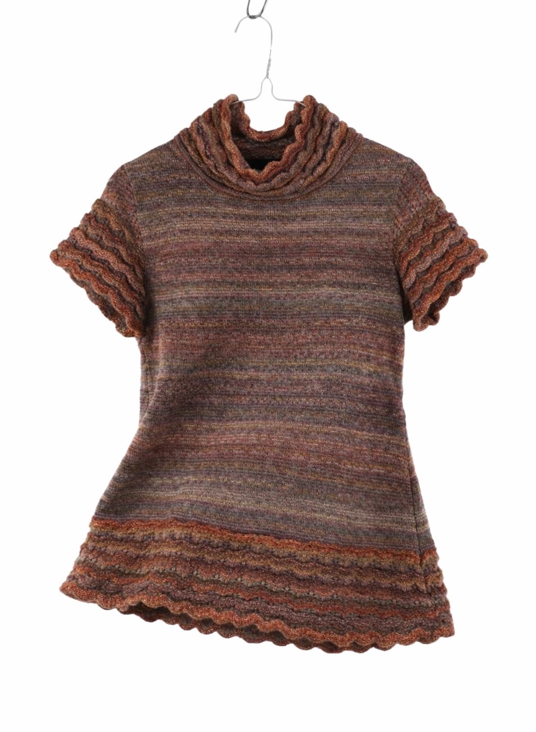 빈티지 모리걸 브라운 반팔티 상품이미지1