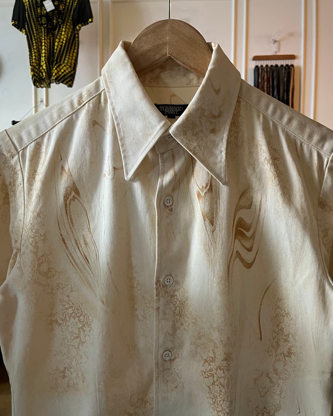 TORNADO MART Antique Pattern 1/2 Shirt 상품이미지4