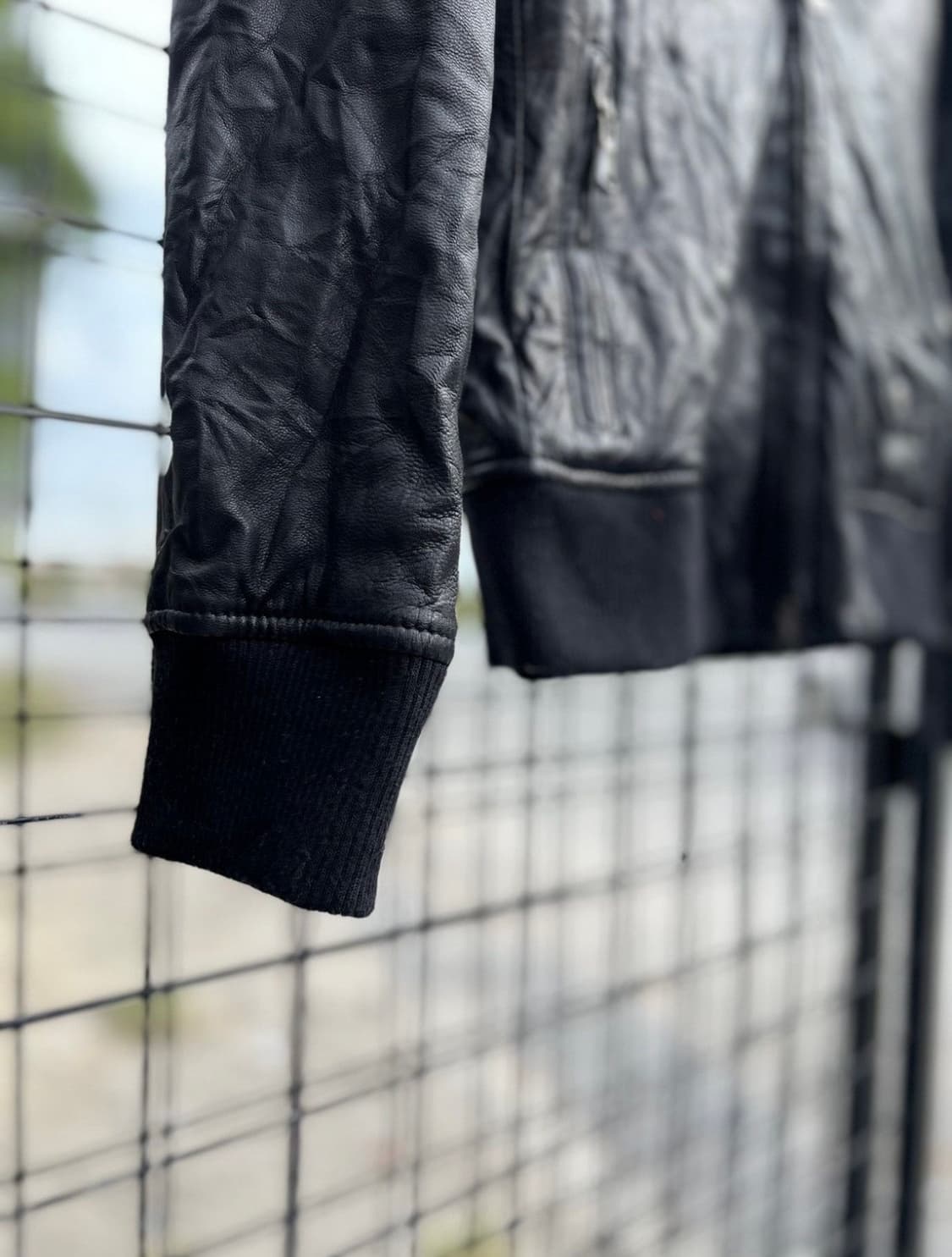 katherine hamnett london 레더자켓 상품이미지7