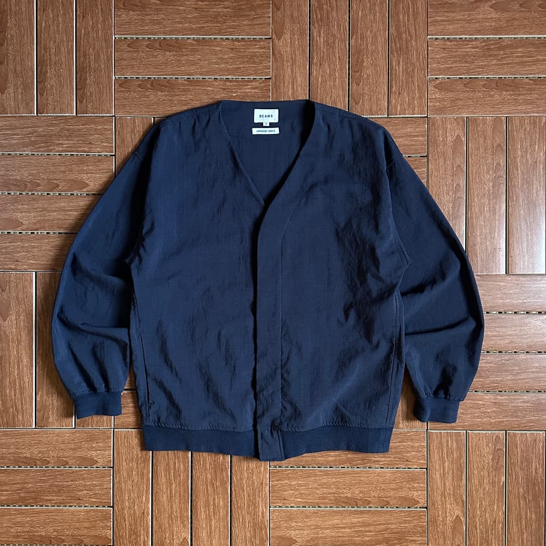 Beams evalet button cardigan 상품이미지1