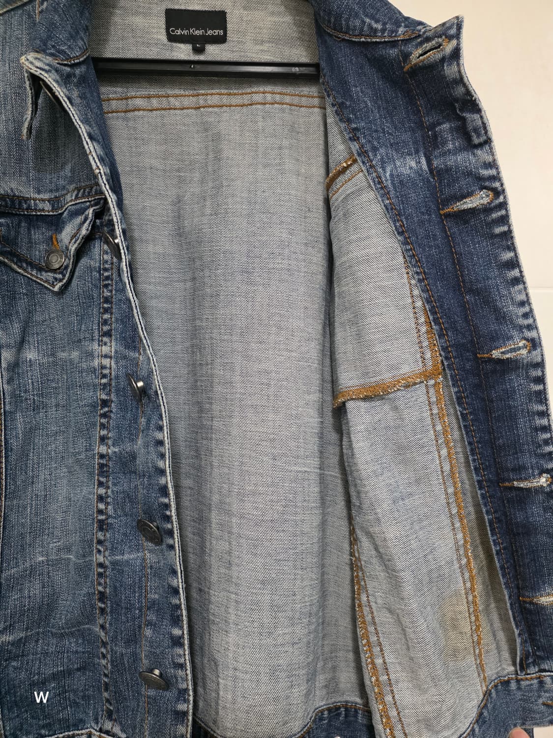 캘빈클라인 데님 트러커자켓  청자켓 [L size] 상품이미지9