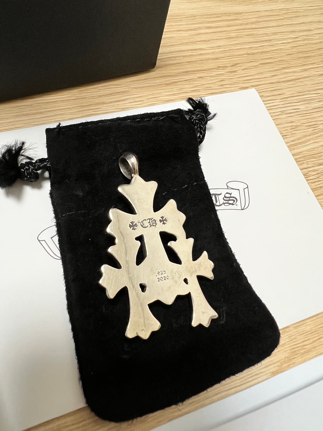 크롬하츠 트리블 크로스 펜던트 상품이미지3