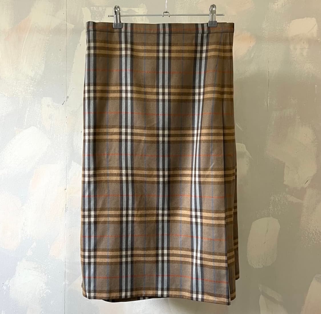 버버리 노바체크 스커트 상품이미지2