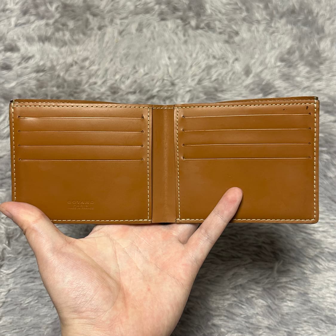 [정품 OS] 고야드 빅투와르 반지갑 블랙탄 상품이미지3