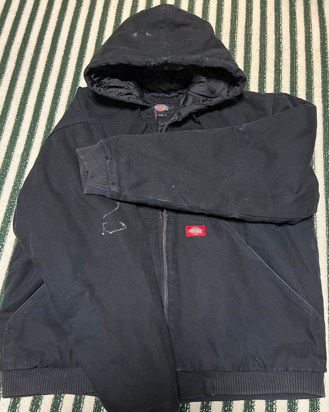 Dickies Duck Canvas Quilted Hooded Jacke 상품이미지8