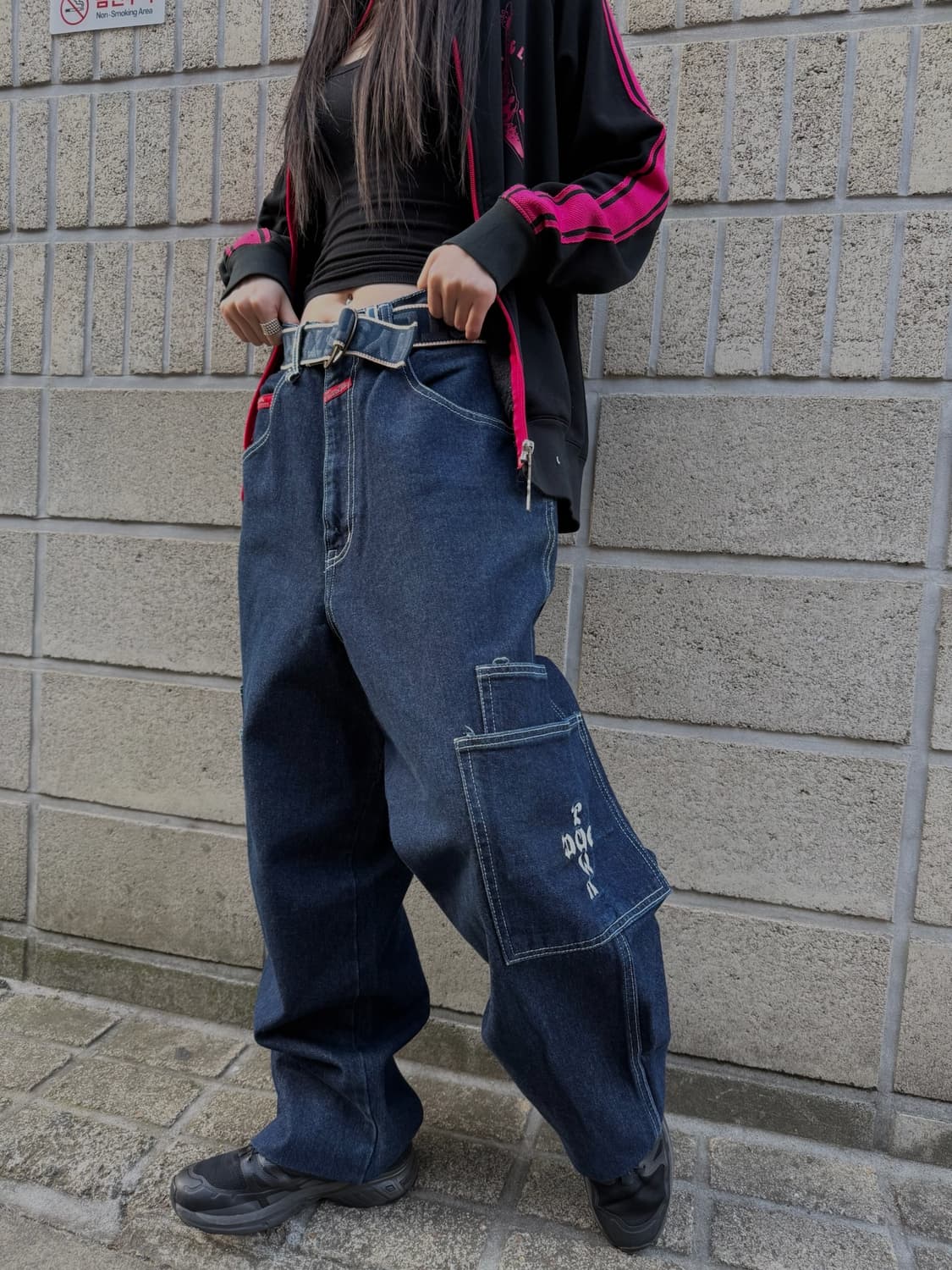 도그타운 와이드 올드스쿨 무드 데님 팬츠 상품이미지3