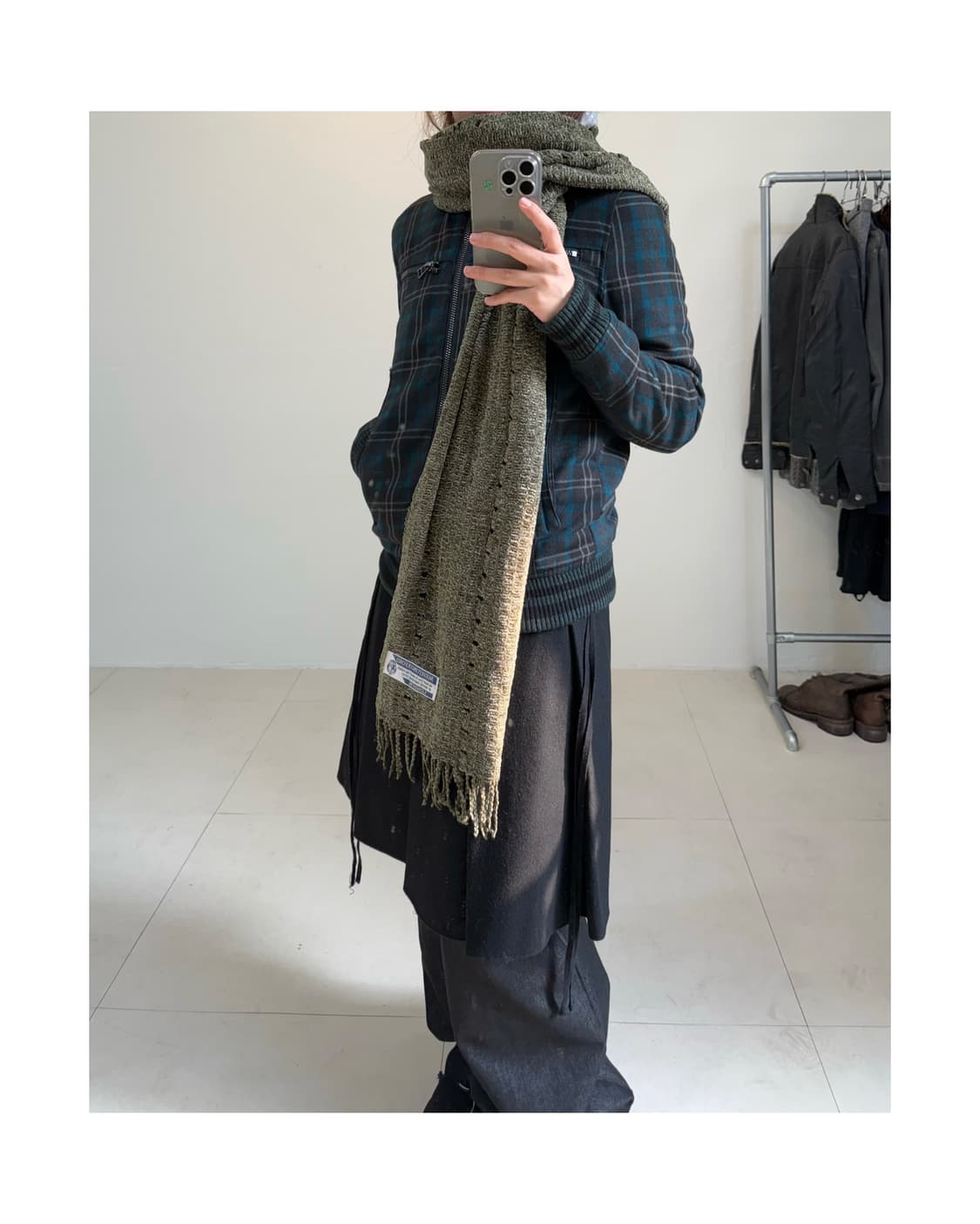 빈티지 머플러 상품이미지1