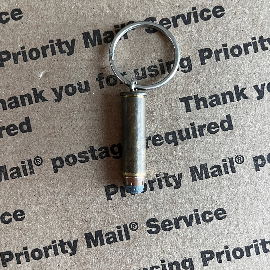 90s vtg Bullet Casing Keyring 상품이미지1