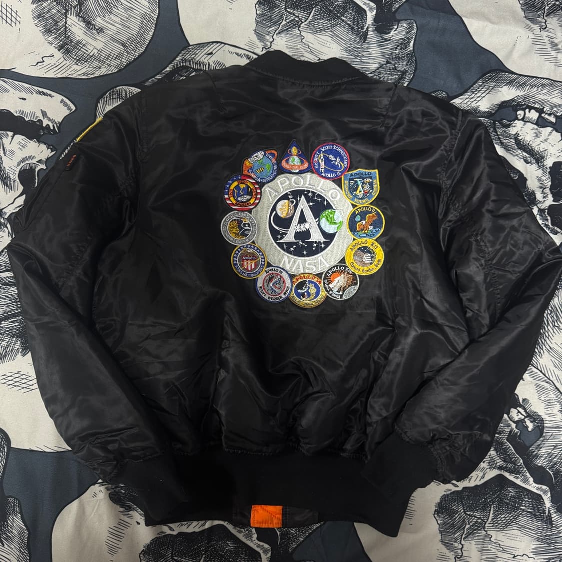 나사 MA-1 항공점퍼 L사이즈 상품이미지6
