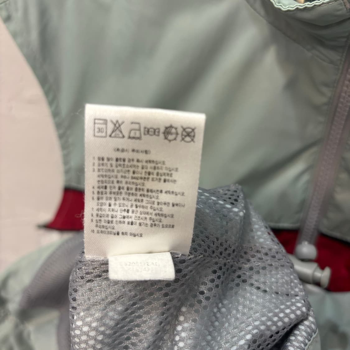 00s 나이키 올드스쿨 그레이 나일론 베스트 L 상품이미지8