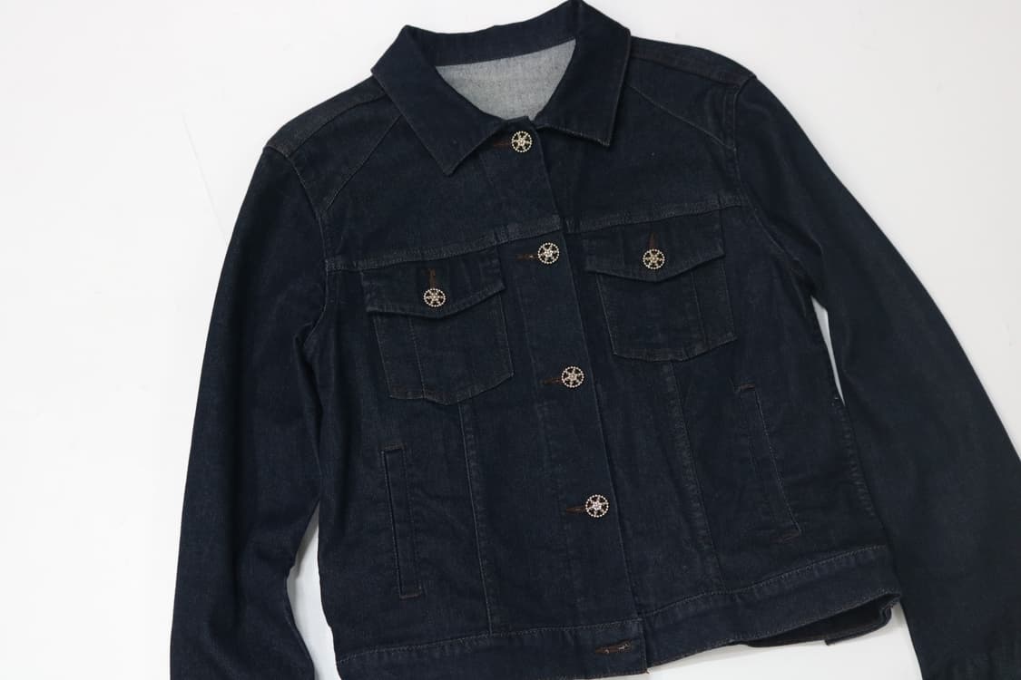 루이스 골드버튼 데님 자켓 상품이미지4