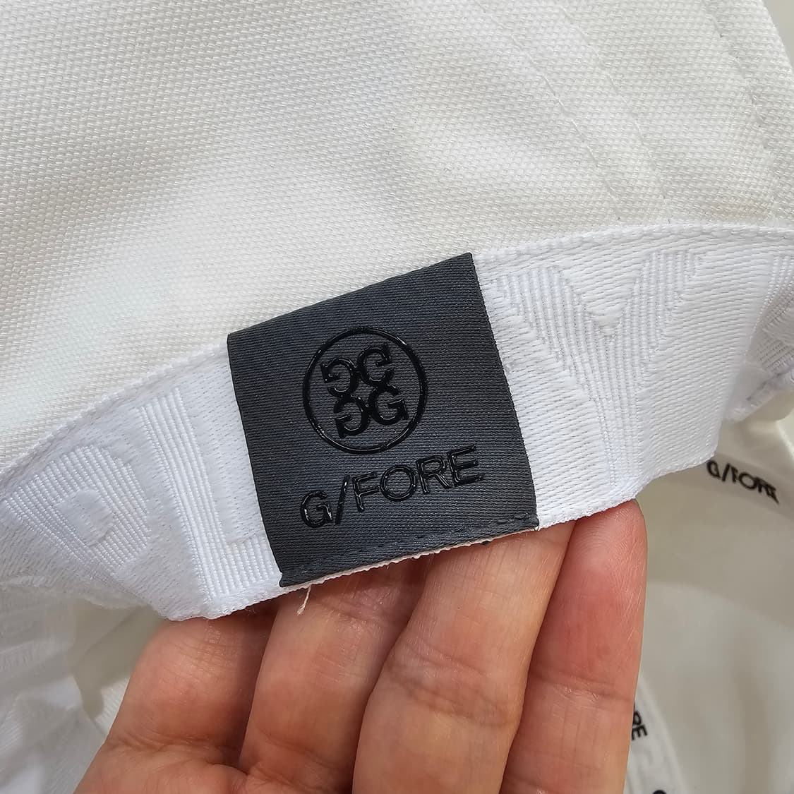 G/FORE 지포어 화이트 골프 버킷햇 상품이미지3