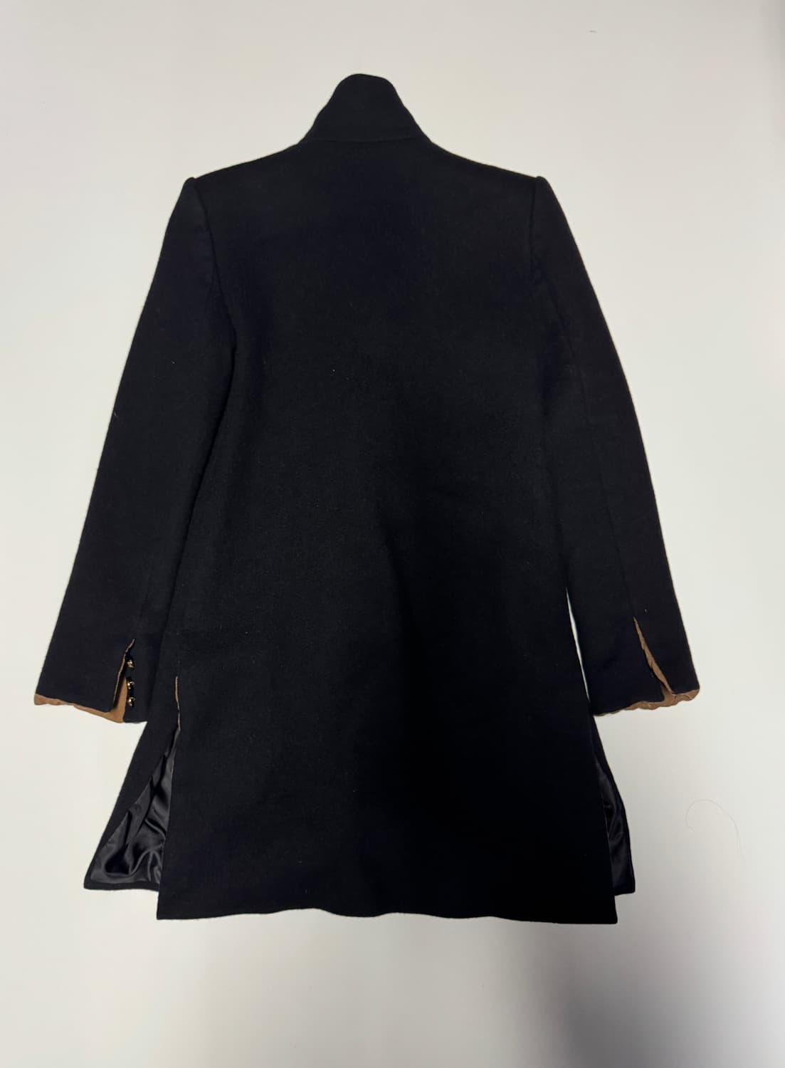 여성 한섬 SJSJ 캐시미어 혼용 양모 코트 블랙 44 ~ 55 상품이미지2