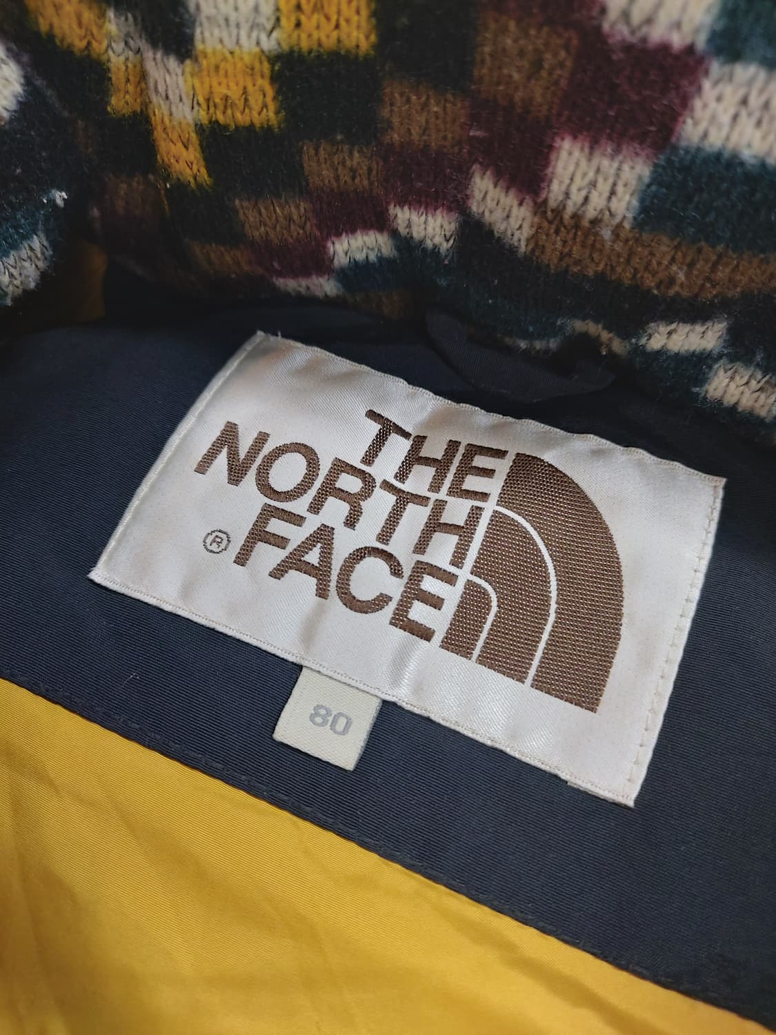 노스페이스 노르딕 패턴 패딩 조끼 80 상품이미지3