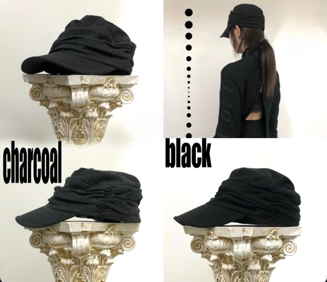 빈티지 파우닝133 모자 셔링 볼캡 상품이미지1