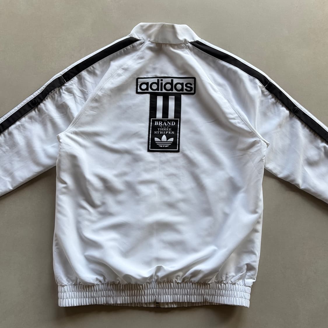 [S]아디다스 일본판 아디브레이크 화이트 바람막이 상품이미지5