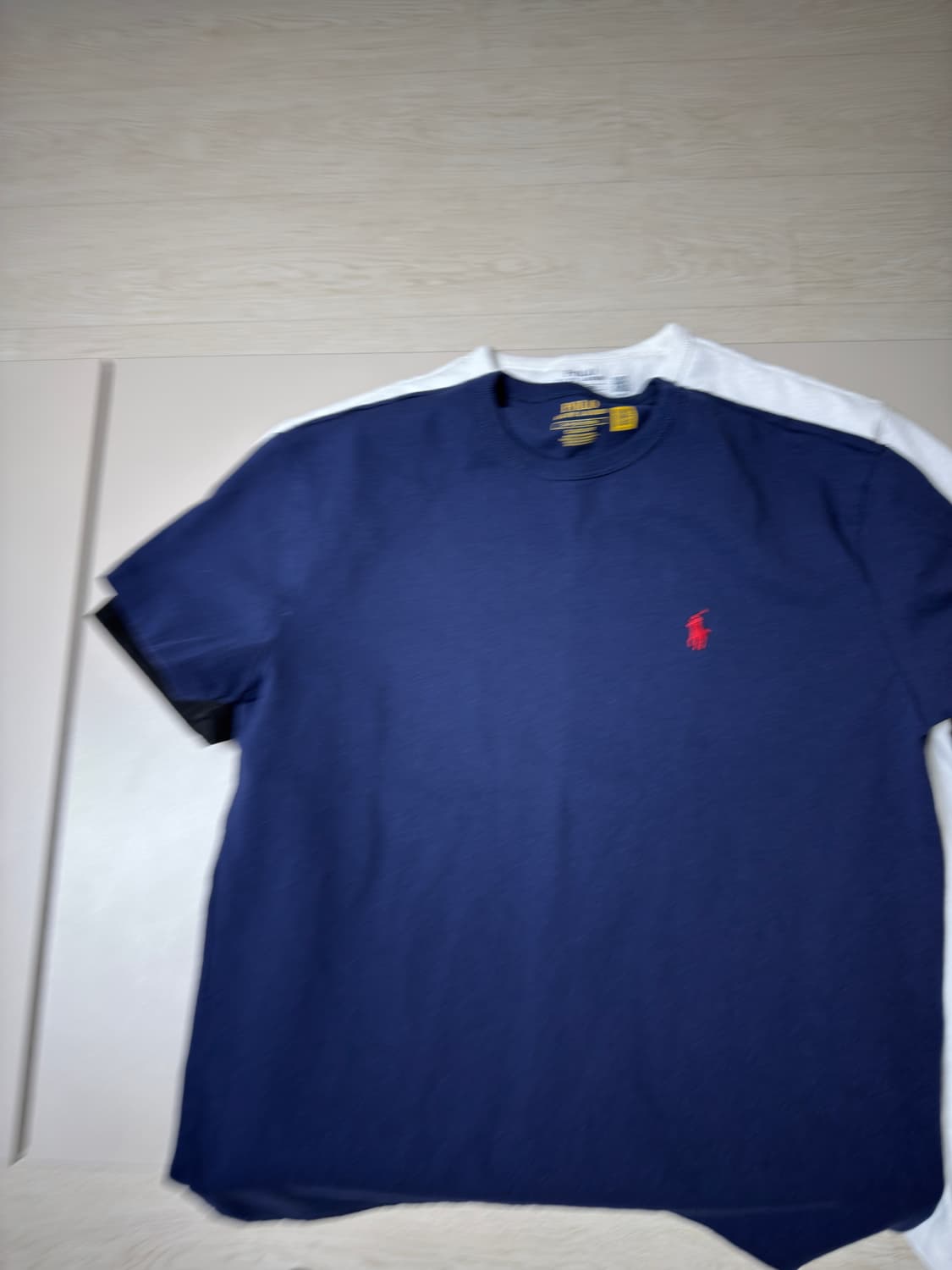 폴로 헤비웨이트 반팔 (S사이즈) 흰,검,네 3장 상품이미지3