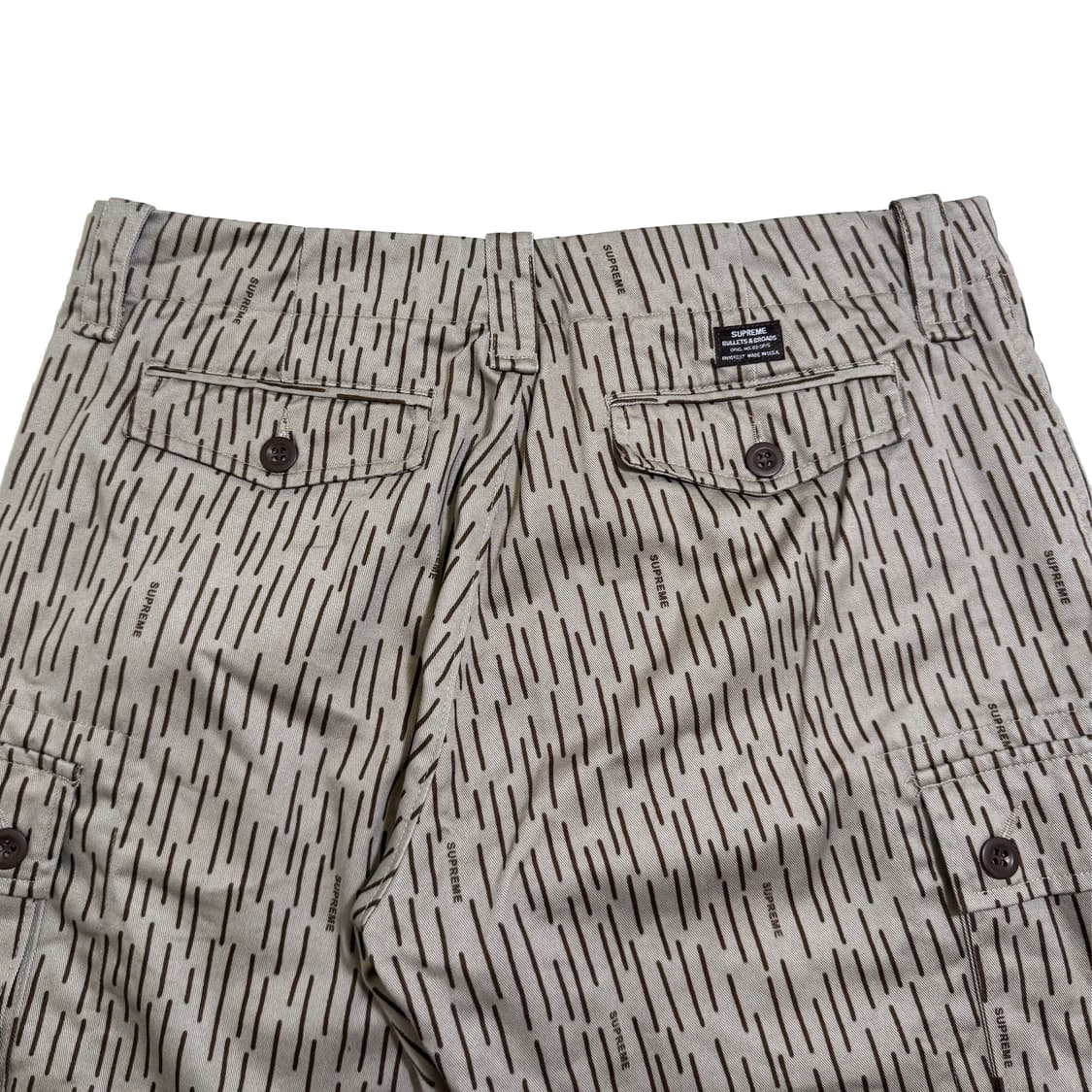 00‘s 올드 슈프림 레인드랍 카모 카고 팬츠 상품이미지4