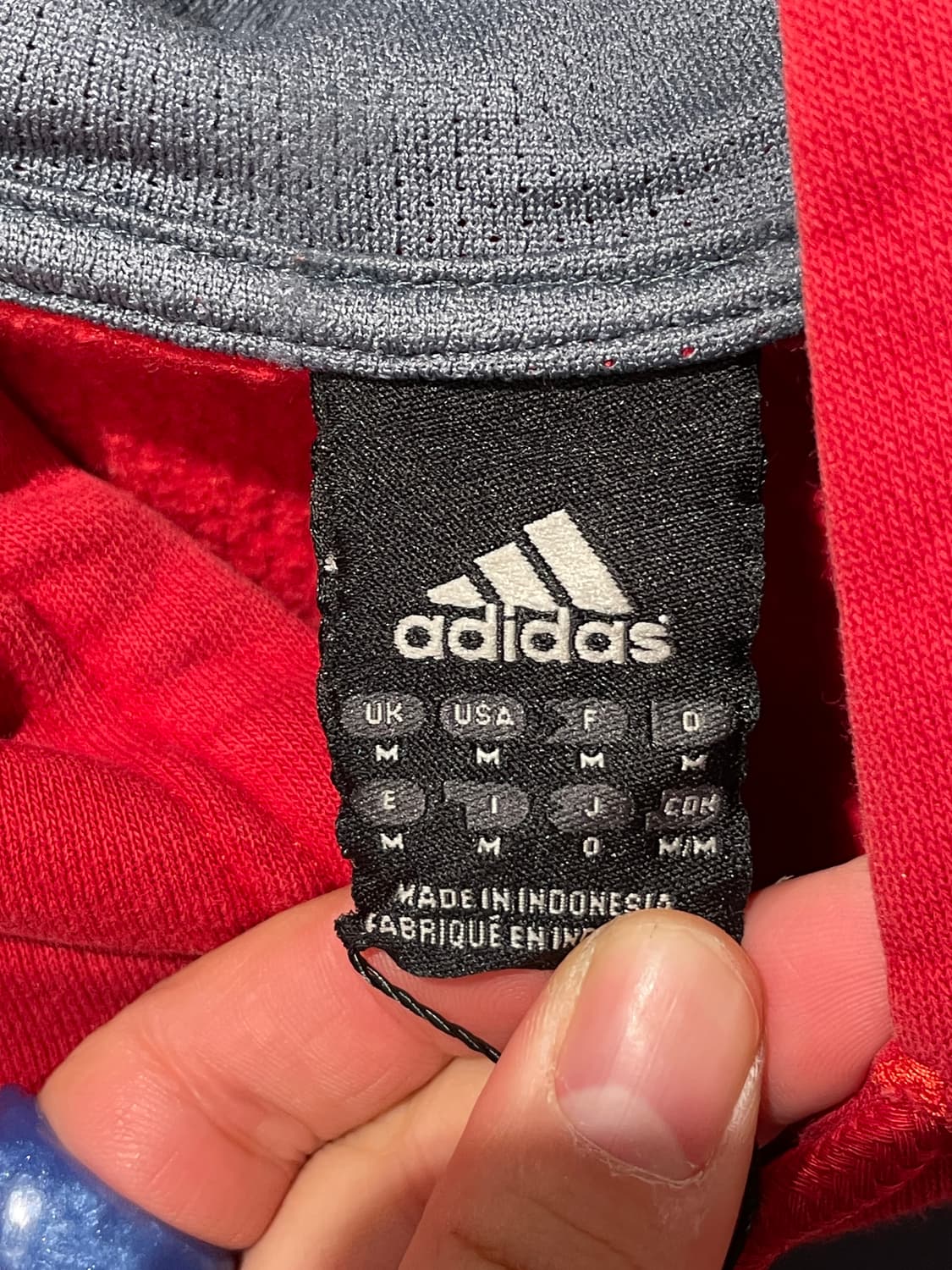 아디다스 빅로고 올드스쿨 후드티셔츠 상품이미지5