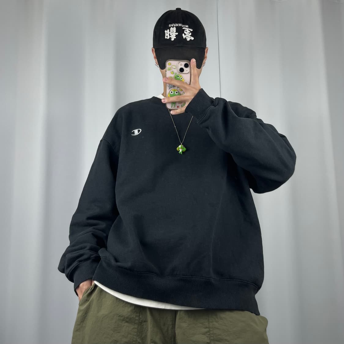 <챔피온 스몰 로고 맨투맨> No.1280 상품이미지2