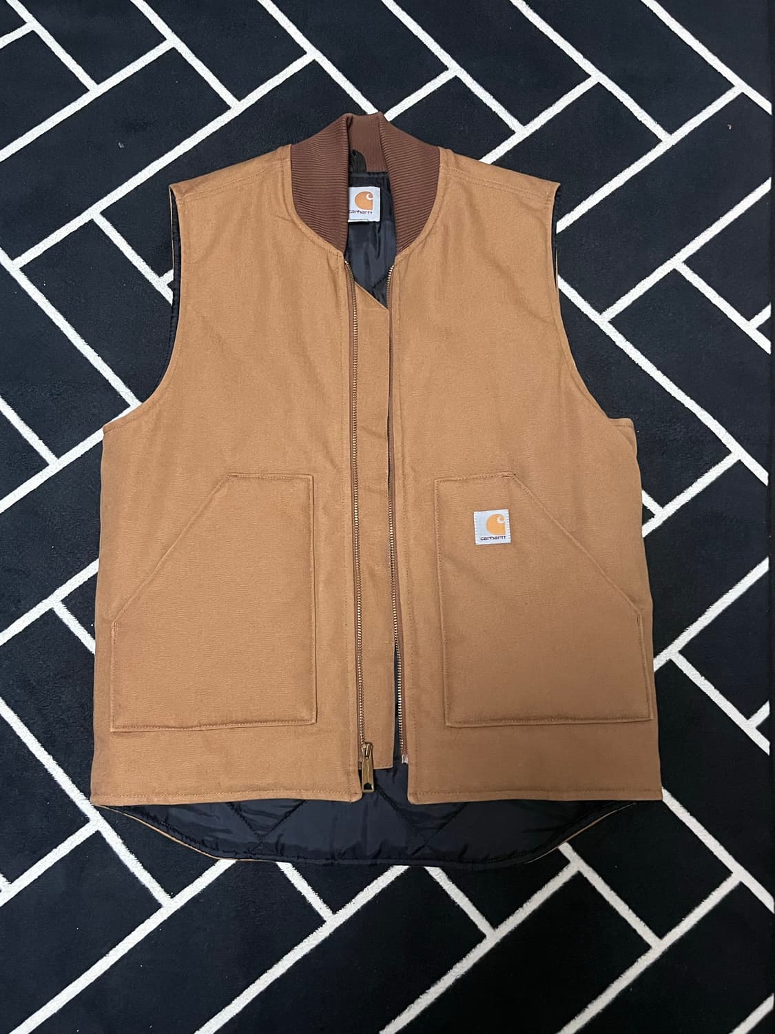 칼하트 패딩 조끼 s 상품이미지1