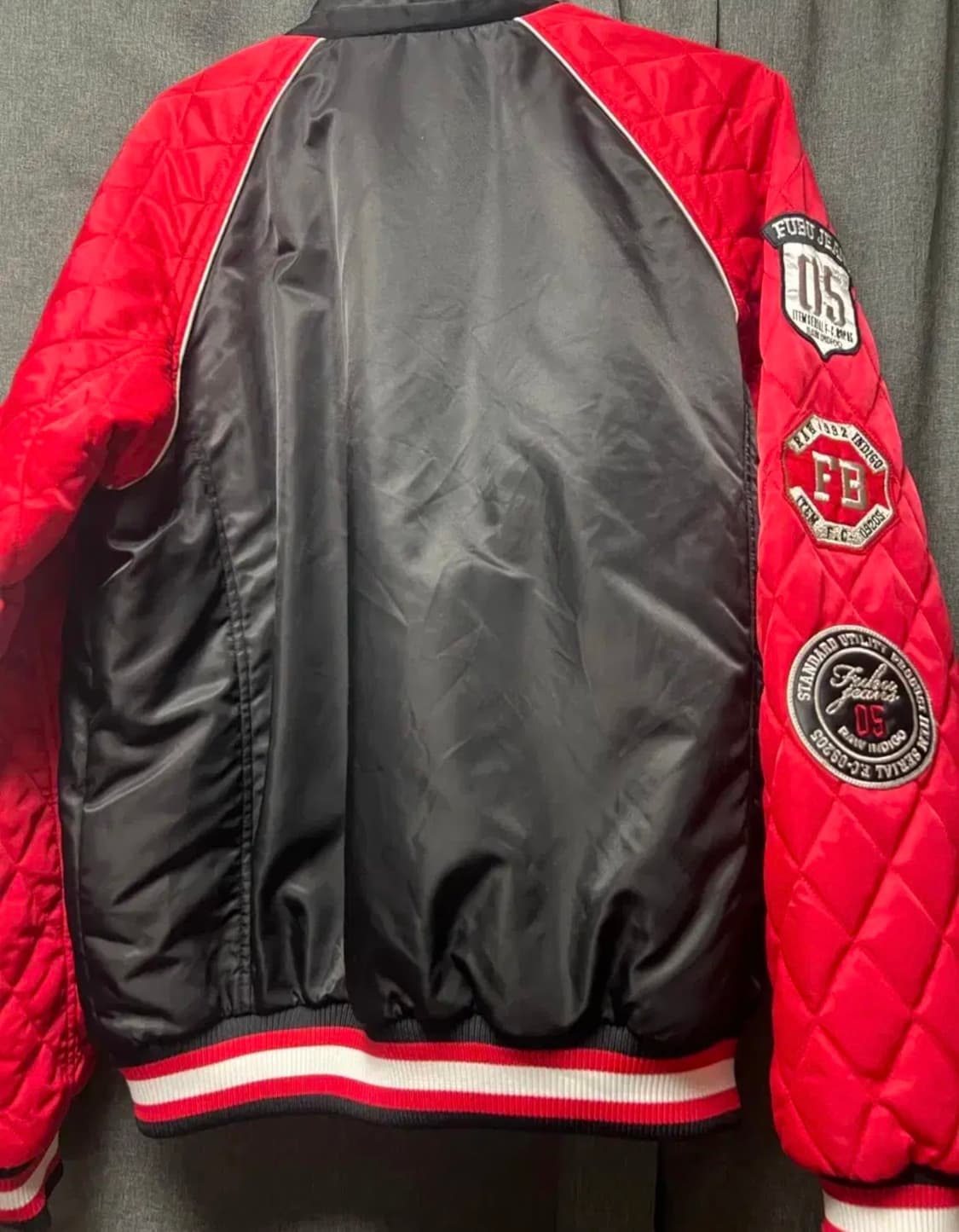 후부 FUBU 바시티 퀄팅 자켓 판매합니다 상품이미지2