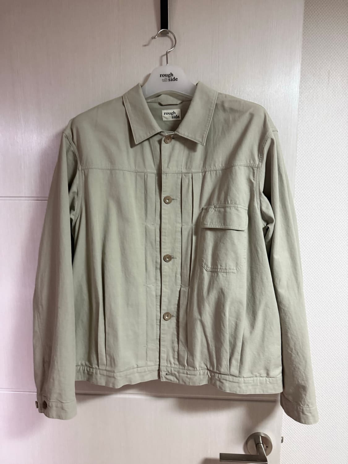 [3] 러프사이드 트러커 자켓 미스트 상품이미지3