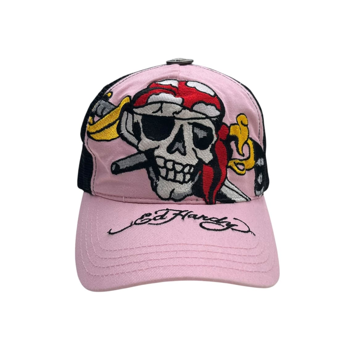 에드하디 올드스쿨 타투 핑크 캡 상품이미지4