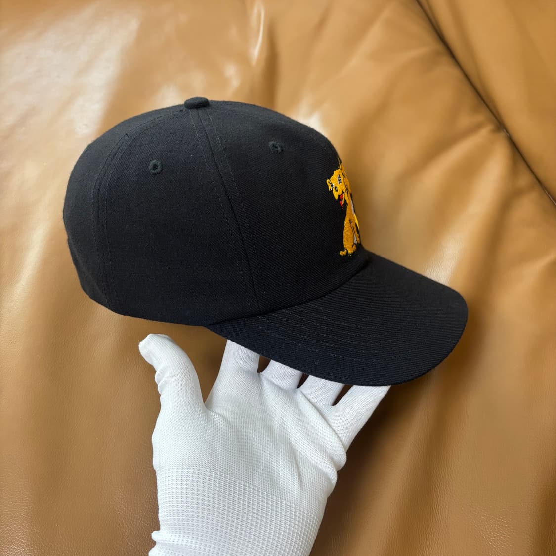 슈프림 6패널 볼캡 모자 멜빈스 블랙 상품이미지3