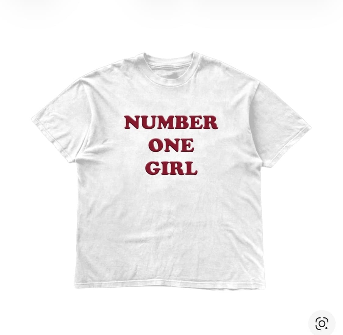 (새상품) 블랙핑크 로제 넘버원걸 팝업 티셔츠 ROSE MD 엠디 상품이미지1