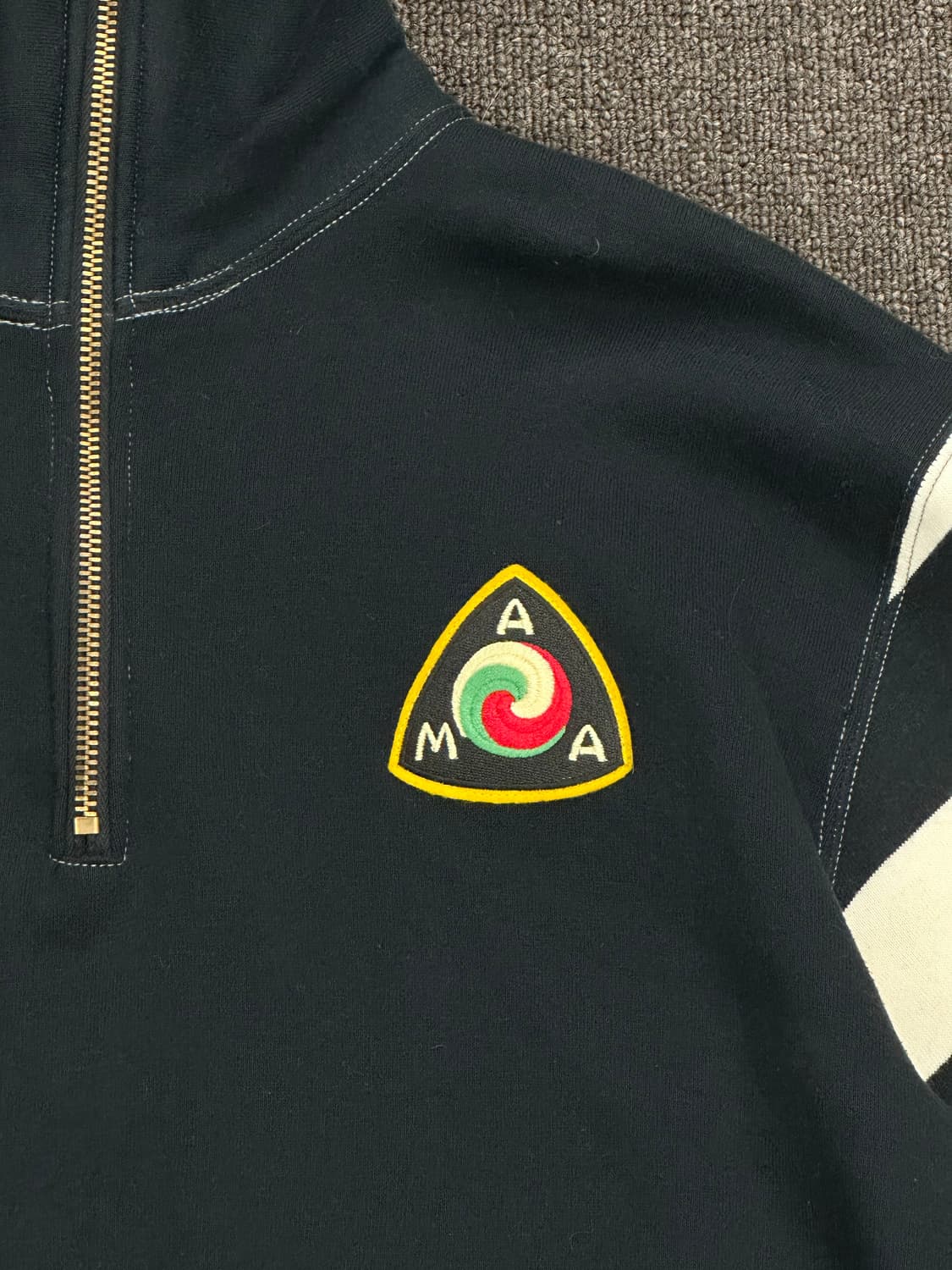 L)쿠쉬맨 하프집 폴로 터틀넥 플리스 스웻셔츠 상품이미지4