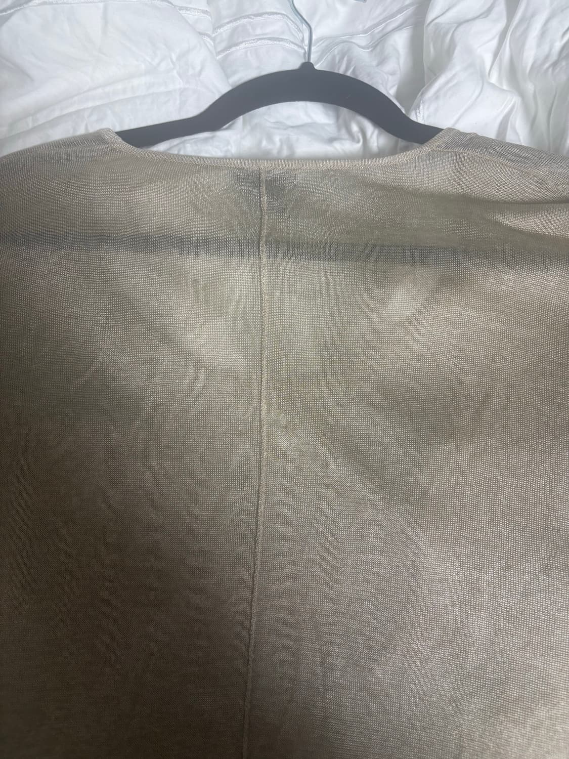 클럽 모나코 Club Monaco 골드 쉬어 니트 셔츠 드레스   상품이미지3