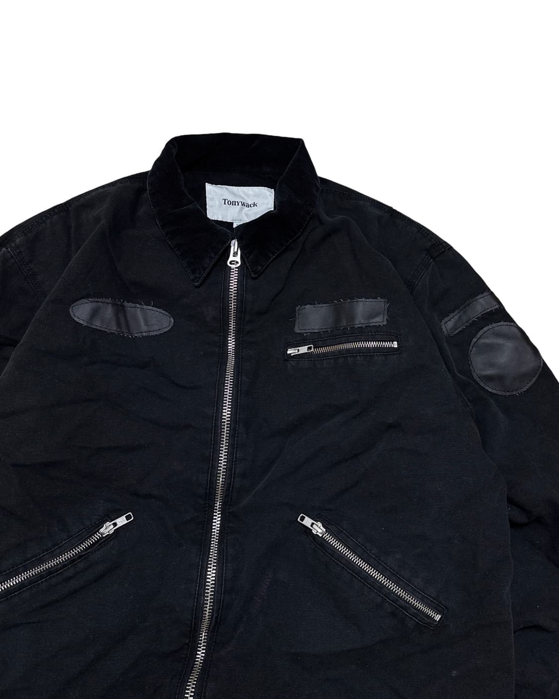 토니웩 이펙트 코듀로이 블랙 워크자켓 상품이미지2