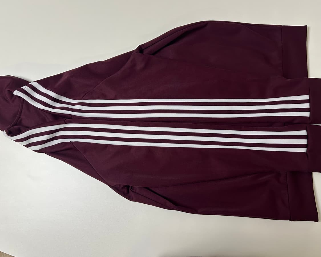 아디다스 베켄바우어 버건디 트랙탑 져지 상품이미지5