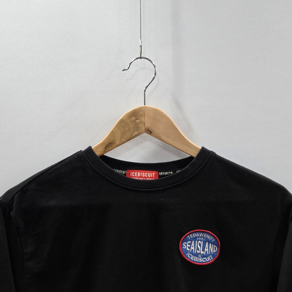 아이스비스킷 키즈 반팔티 블랙 155 상품이미지2