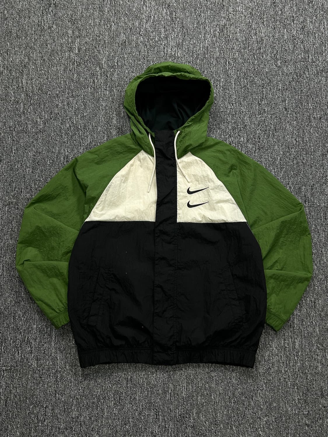 나이키 더블 스우시 우븐 후드 바람막이 XL 상품이미지3