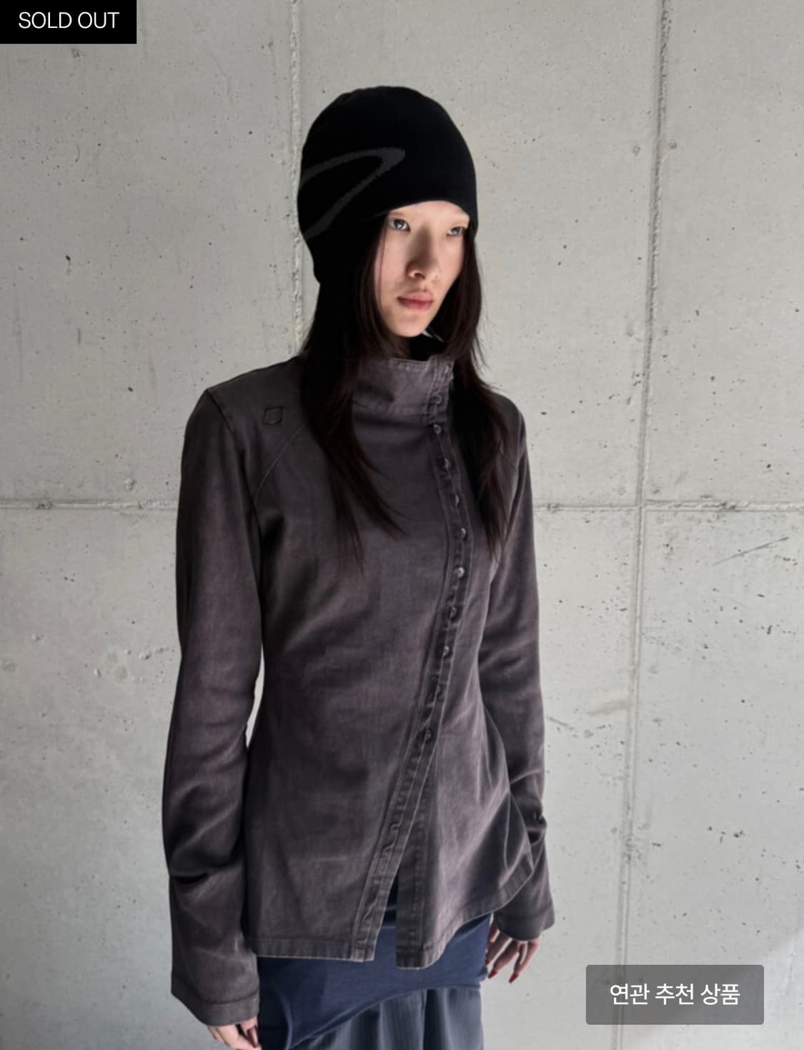 미스치프 WASHED JERSEY SHIRT  상품이미지3