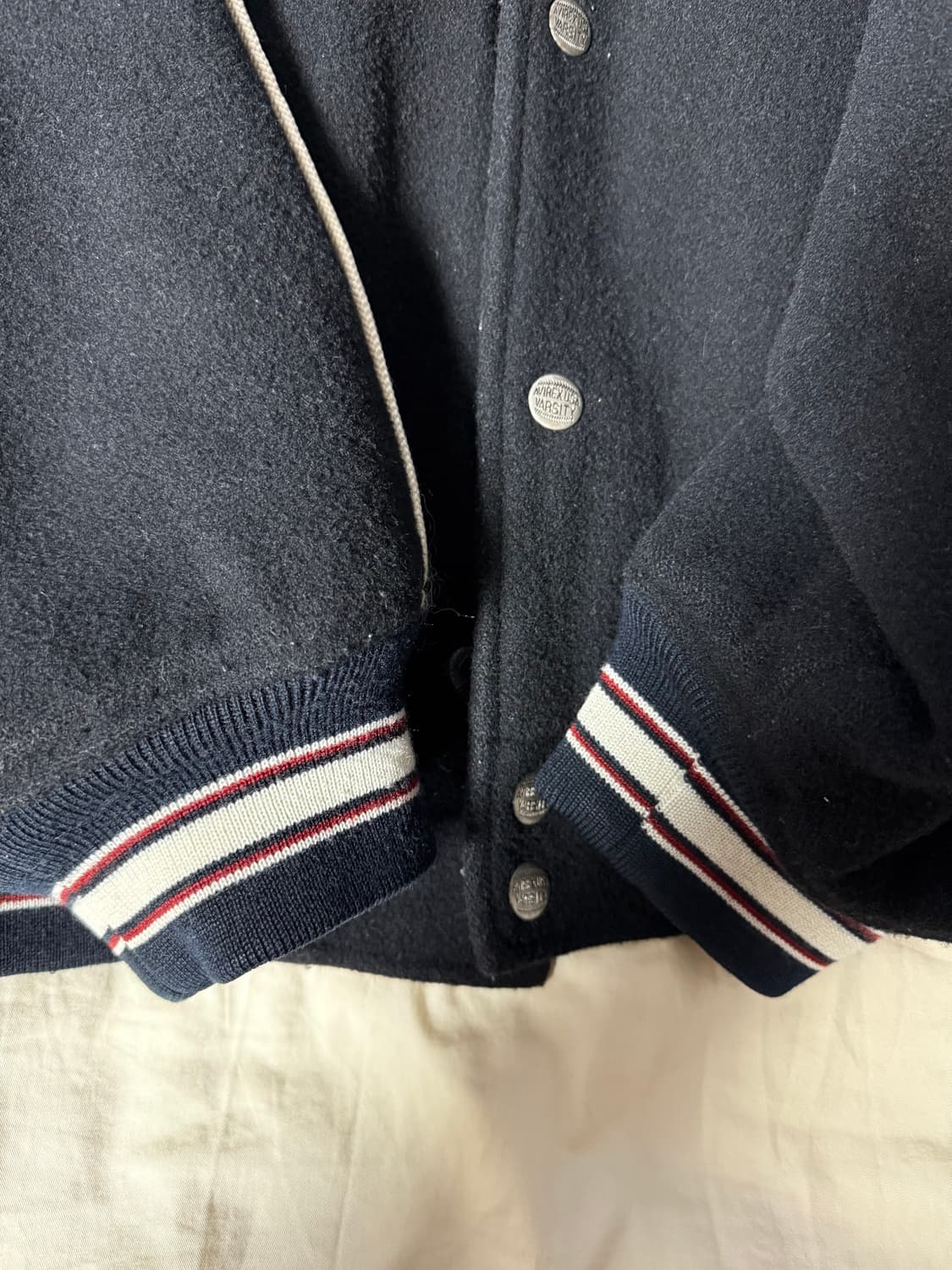 [5XL] 아비렉스 90s 울 바시티 자켓 상품이미지3