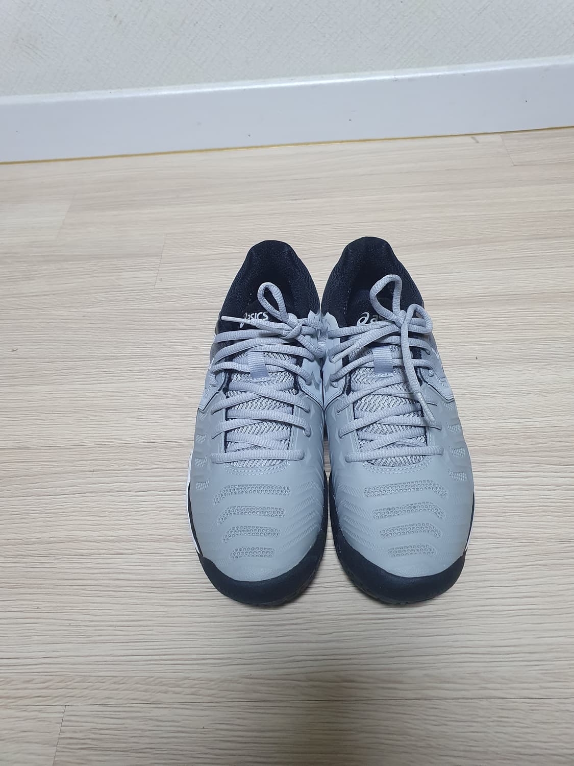 아식스 젤 레솔루션 7 테니스화 그레이 255 상품이미지3