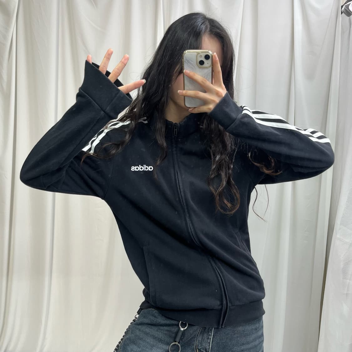 Adidas black cotton jersey 상품이미지1