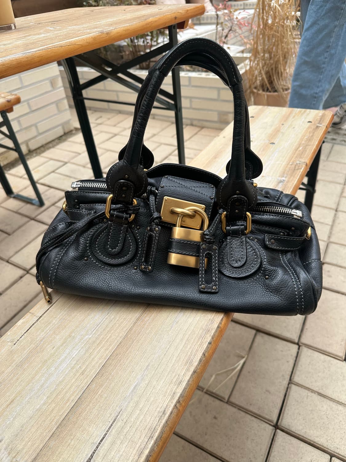 [A+ 정품] 끌로에 패딩턴백 블랙 상품이미지1