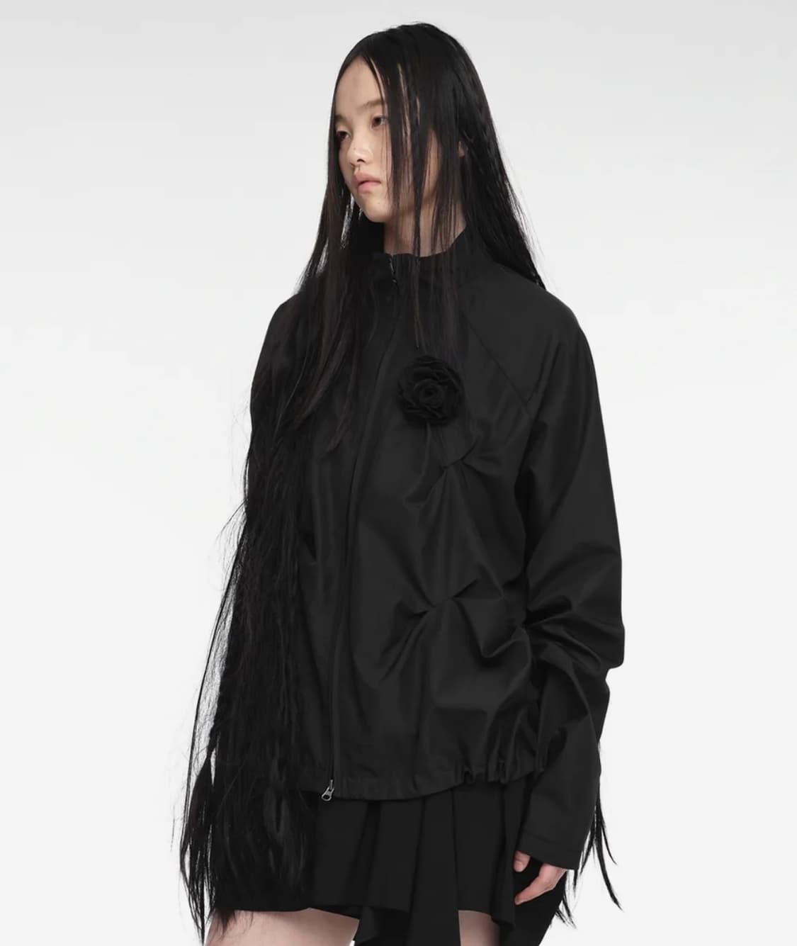 nache PINTUCK WIND BREAKER 나체 핀턱 윈드브레이커 상품이미지1