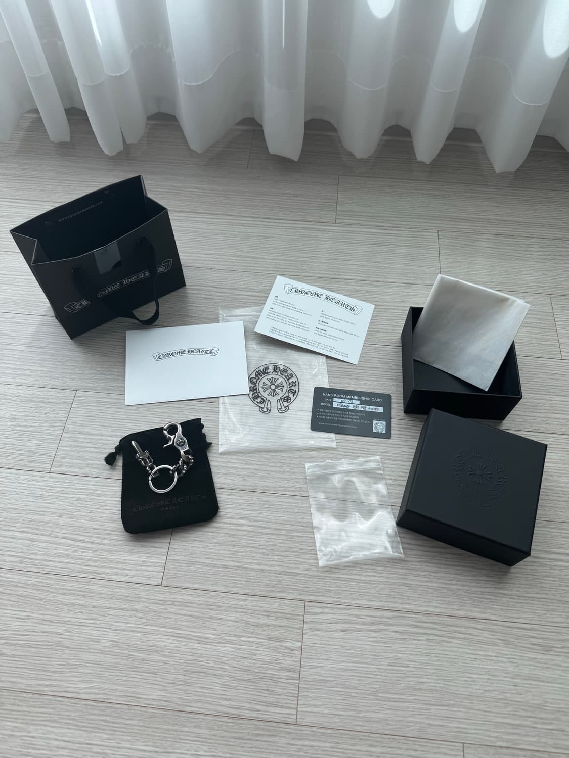 크롬하츠 펜시 2링크 키링 상품이미지7