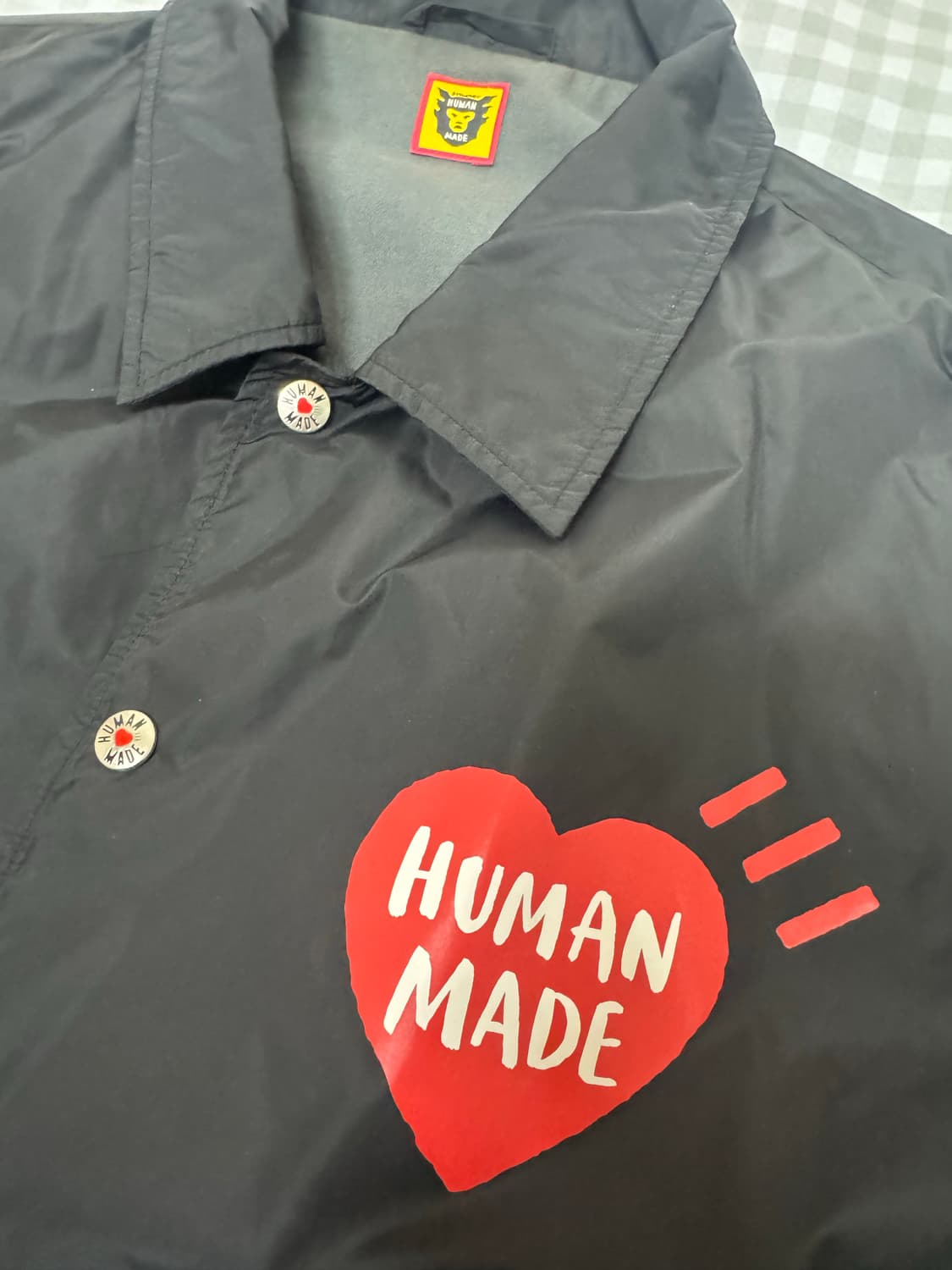 [XXL] 휴먼메이드 코치자켓 블랙 상품이미지3