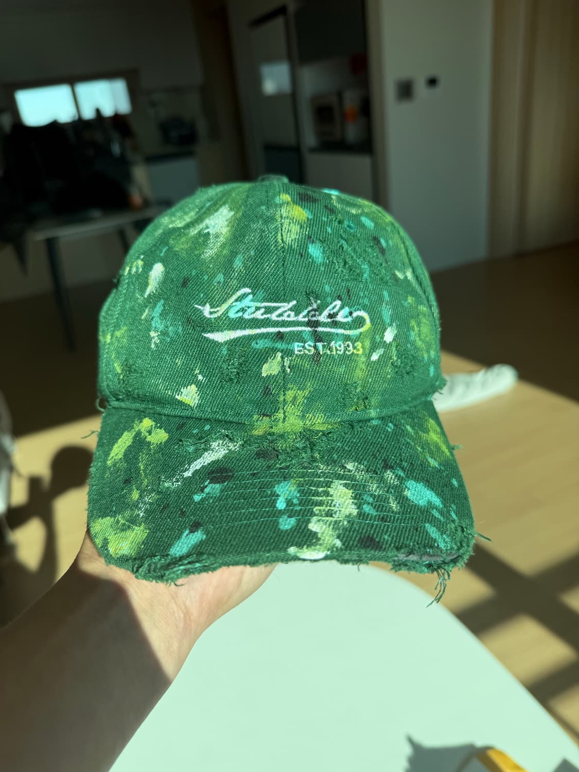 빈티지 페인팅 캡 상품이미지6