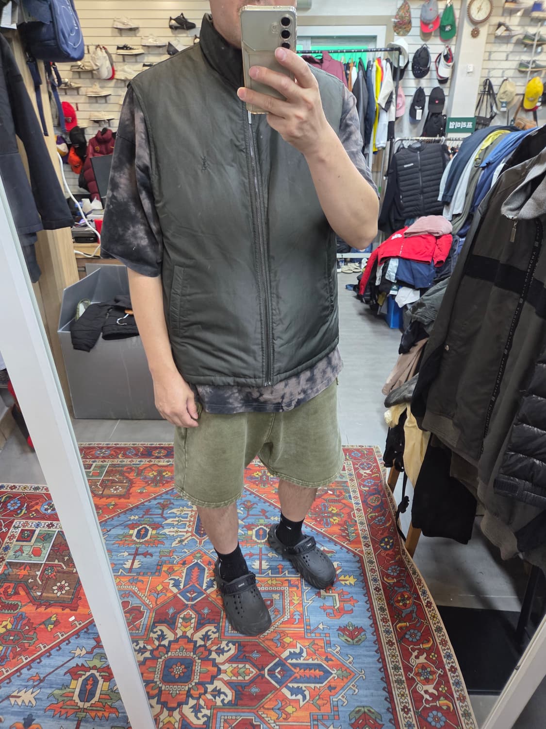 입생로랑 올드스쿨 빈티지 자켓 xl 패딩조끼 내피 O 상품이미지6