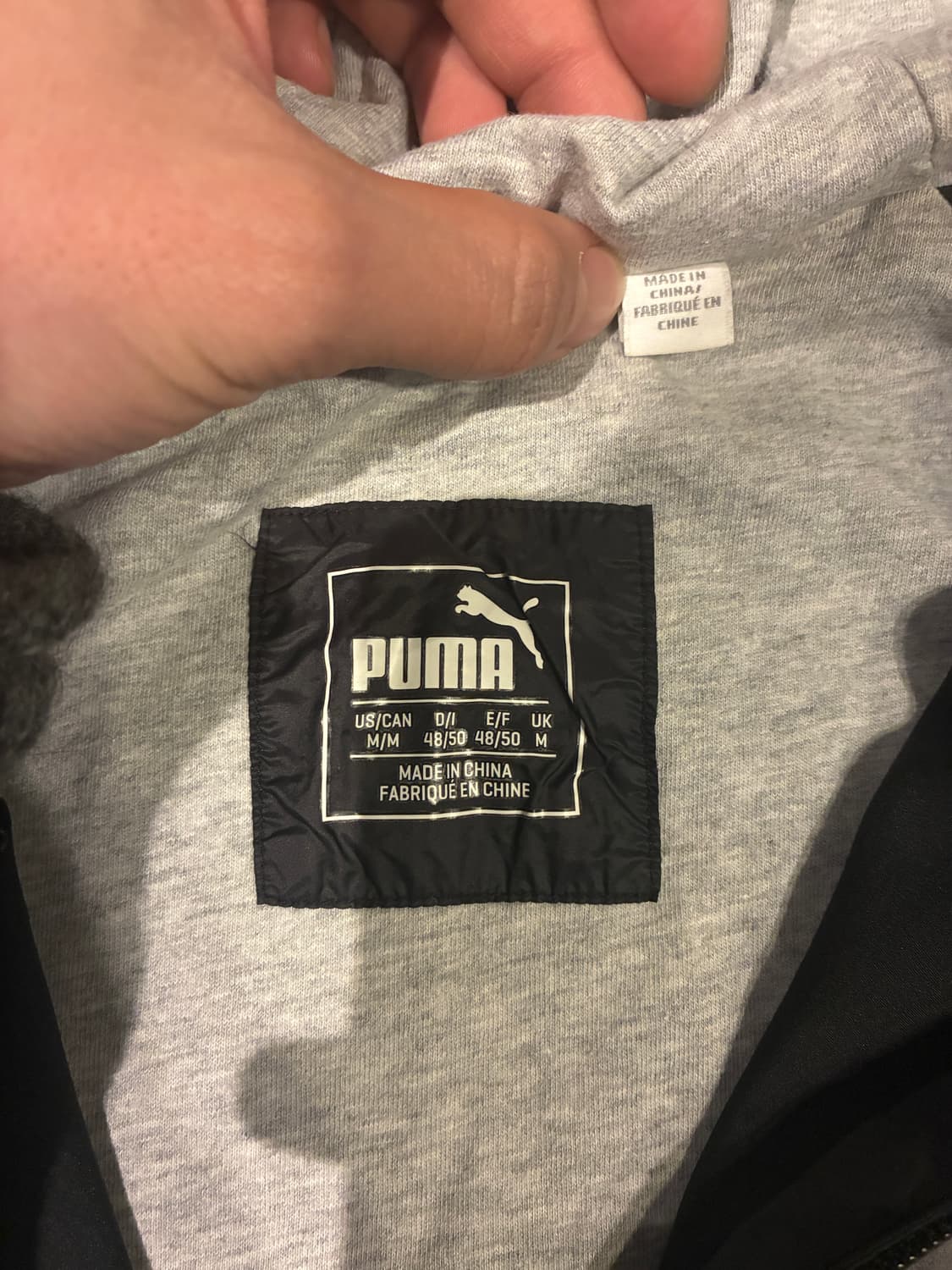 M) 푸마 페라리 바람막이 자켓 블랙 상품이미지3