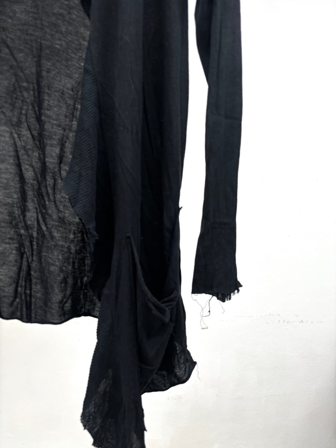 If Six Was Nine Distressed Drape Wraith 상품이미지5
