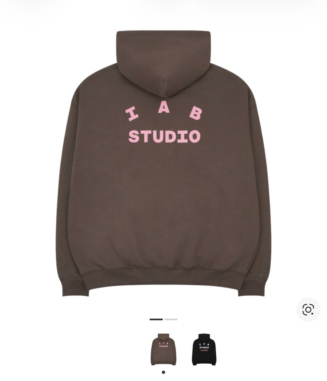 (새상품)아이앱 스튜디오 후드 초코 2XL 하라주쿠 한정 상품이미지1